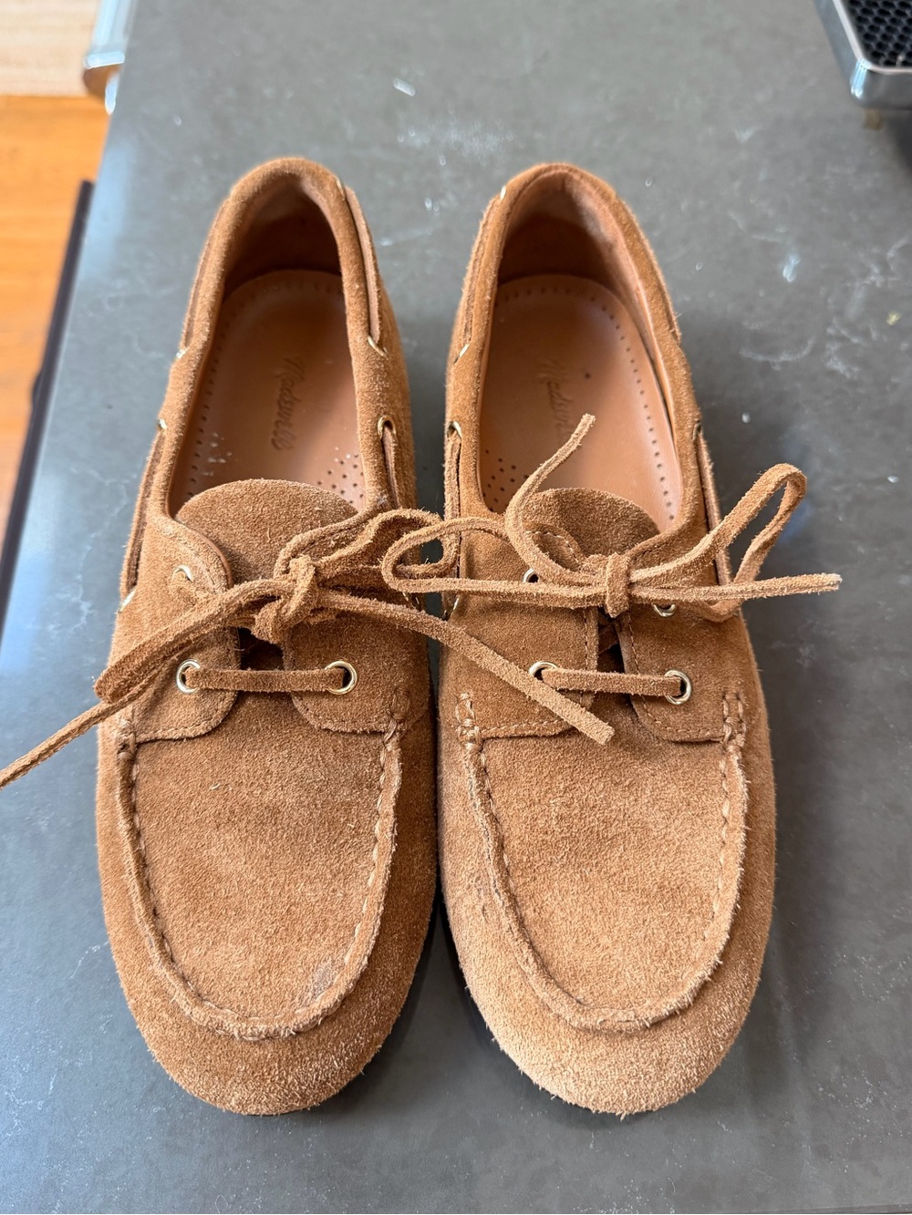 Madewell Brown Suede Women's Boat Shoes